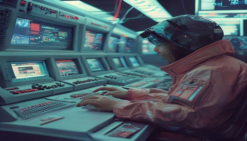 Pong Wars on the Commodore 64 — editorial image