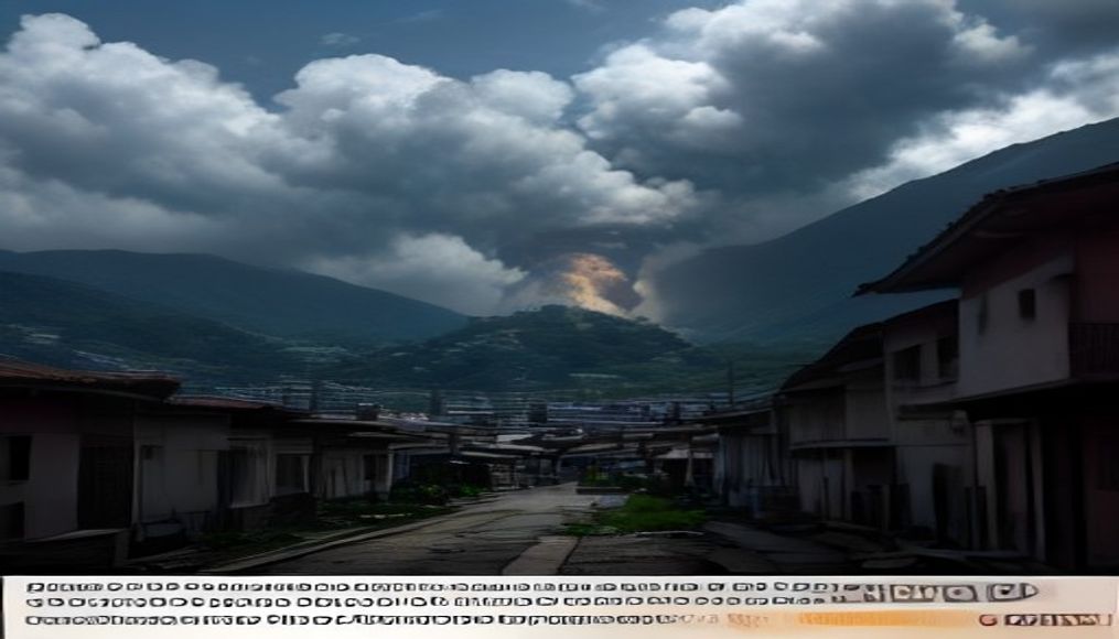 Powerful earthquake shakes Colombia and Ecuador prompting people to evacuate homes and buildings — editorial image