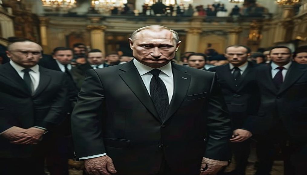 Putin's 'Davos' haunted by war and stagnation despite the swank of influencers — editorial image