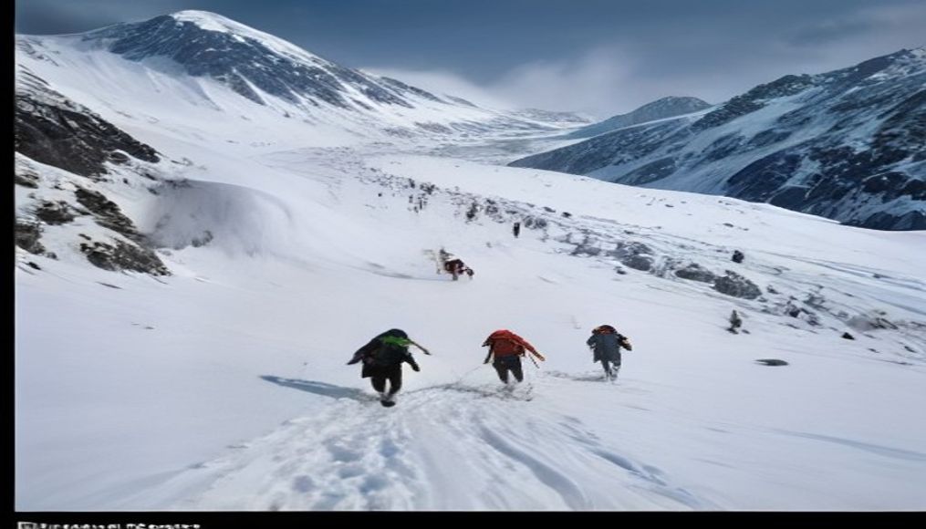 Race to rescue remaining climbers after deadly avalanche in Pakistan — editorial image