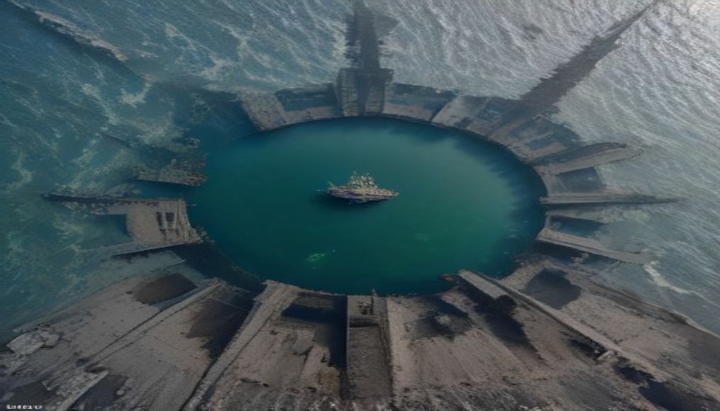 Record low Danube levels reveal sunken World War Two warship wrecks - reuters.com — editorial image