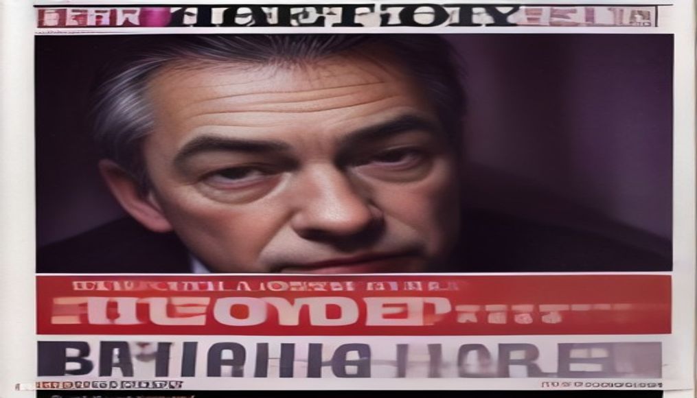 Reform UK leader Nigel Farage beats Count Binface in widely mocked British election — editorial image