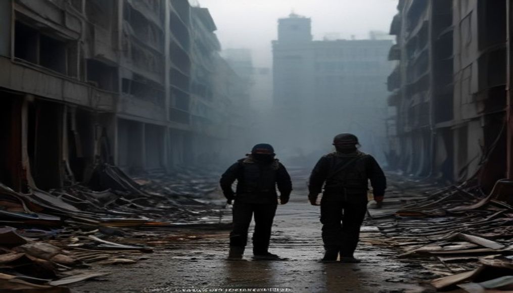 Rescuers dig through Ukraine mall wreckage as Zelensky condemns 'despicable' Russian strike — editorial image