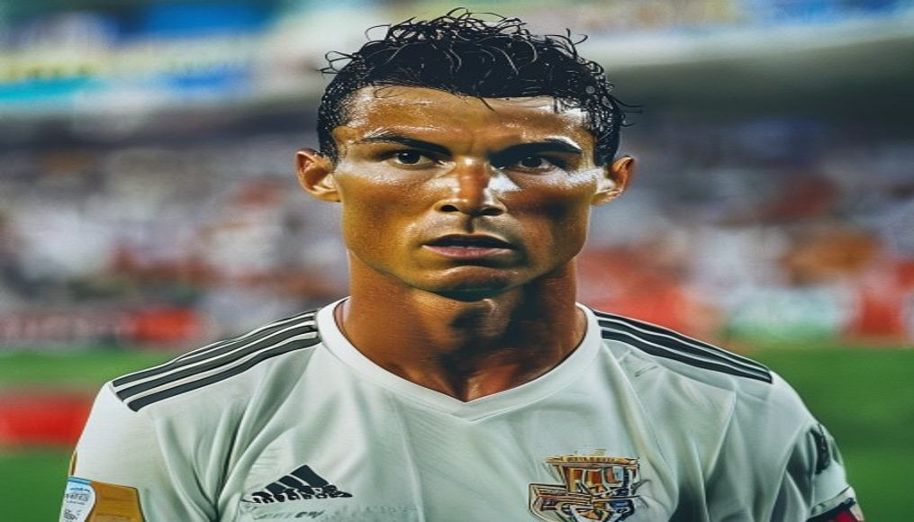 Ronaldo becomes first player to score at six World Cup finals — editorial image