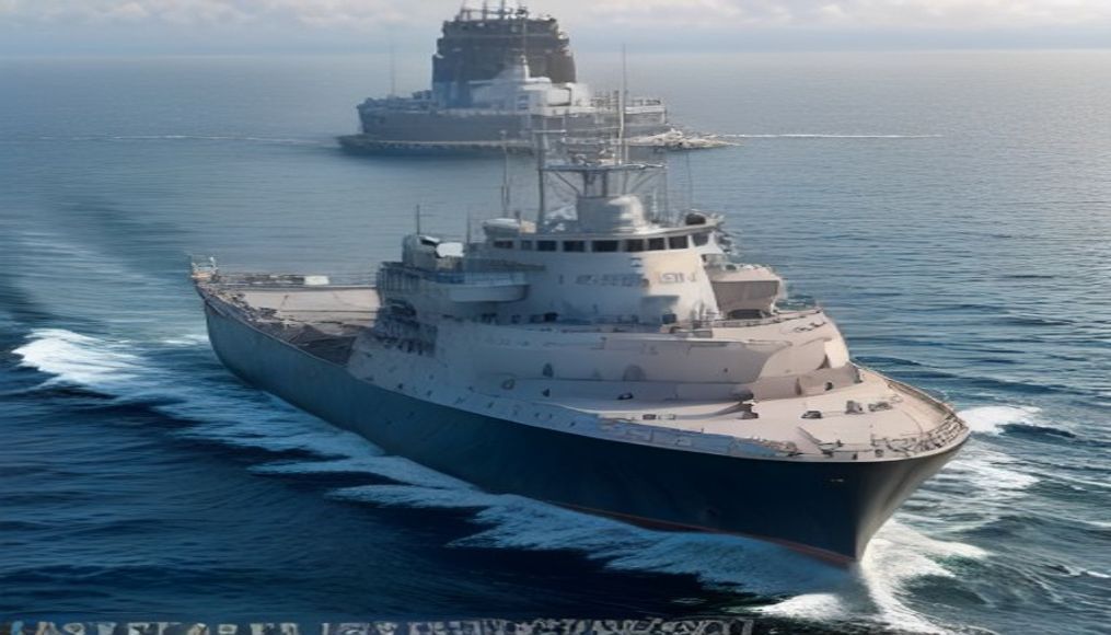 Russian ship defies sanctions to send military vehicles to Mali — editorial image