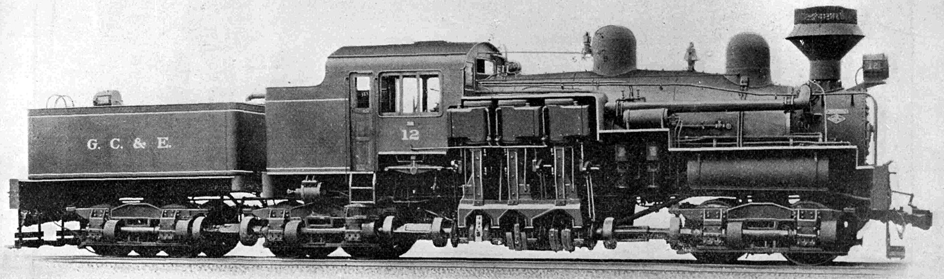 Shay Locomotives — editorial image