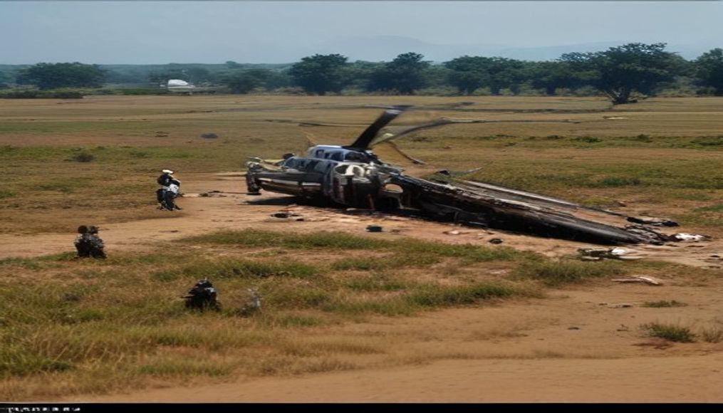 Six tourists and pilot killed in Kenya helicopter crash — editorial image