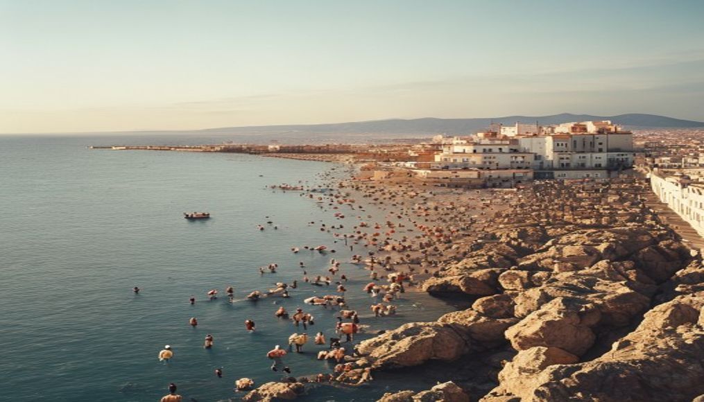 Spain estimates 49,000 migrants crossed into Ceuta over past 24 hours — editorial image