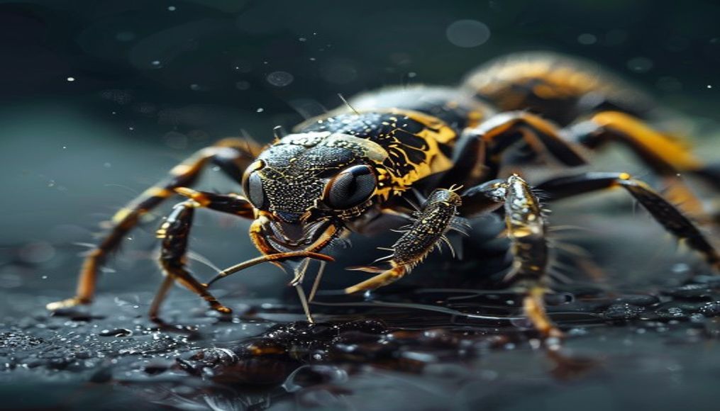 Spider venom kills varroa mites without harming honeybees — editorial image