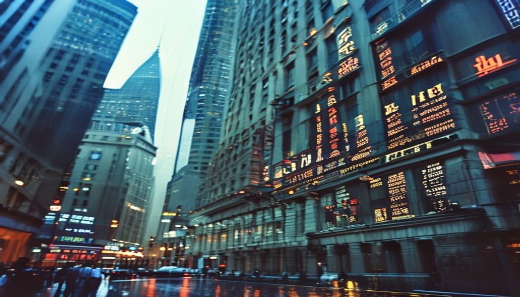 Stocks drift on Wall Street and crude oil prices drop as Mideast tensions cool — editorial image