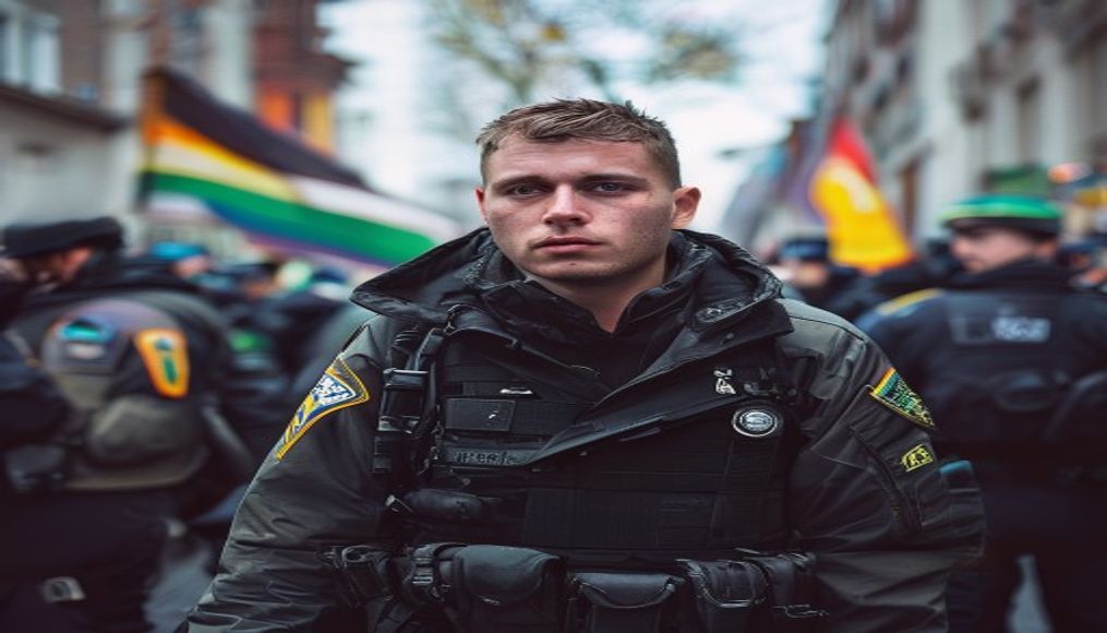 Suspect in Berlin Pride attack shot dead by police — editorial image