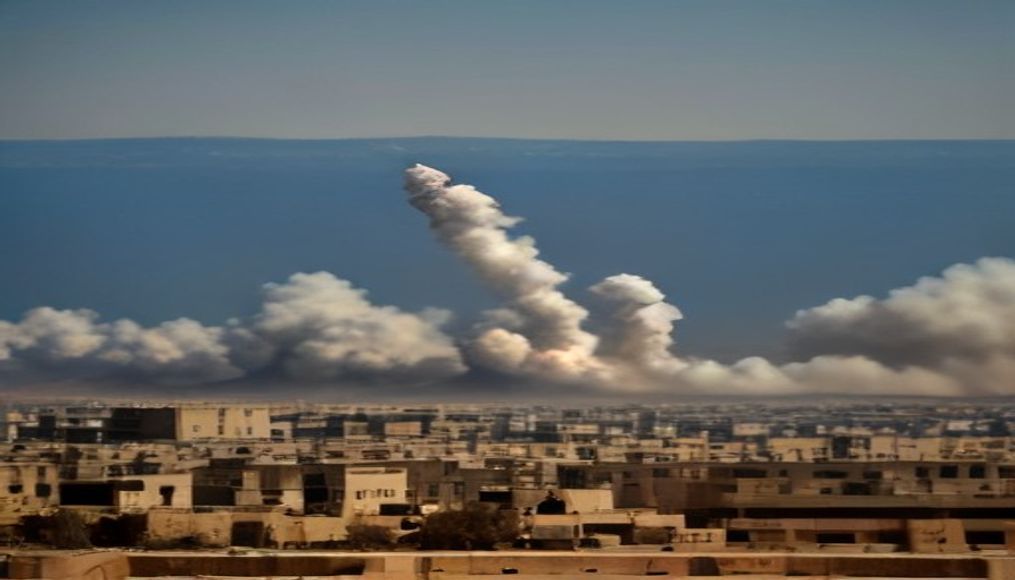 Syria says Israeli strike near Damascus violation of international law — editorial image