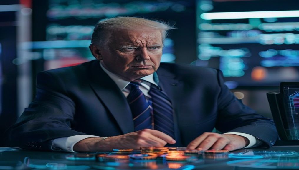 The President Made More Than $1Billon in Crypto Deals — editorial image