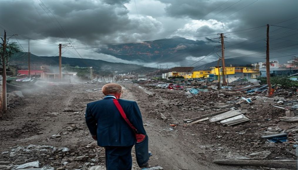 The US deported them to Venezuela - hours later earthquakes struck — editorial image