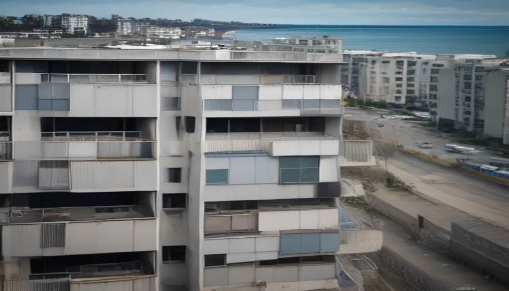 These seaside apartments were a ghost city - then police say scammers moved in — editorial image