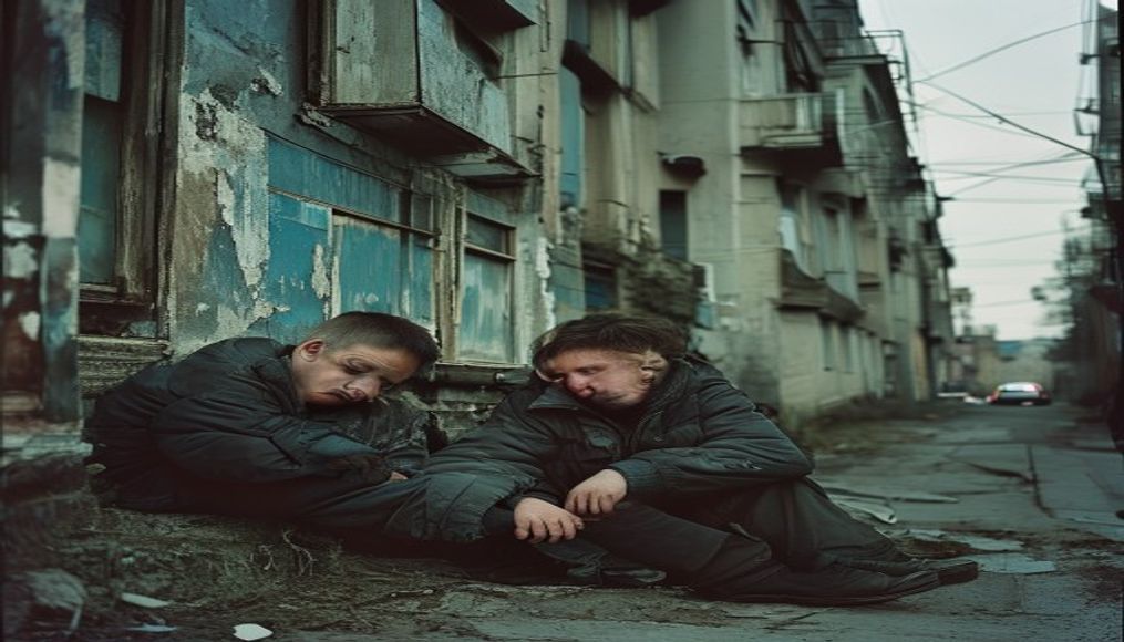 'They'll fix the building, but not our souls': Sleepy Kyiv neighbourhood hit in Russian strike — editorial image