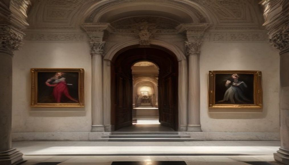 Thieves steal 4 Renaissance artworks in a Sicilian museum heist during an Italian holiday — editorial image