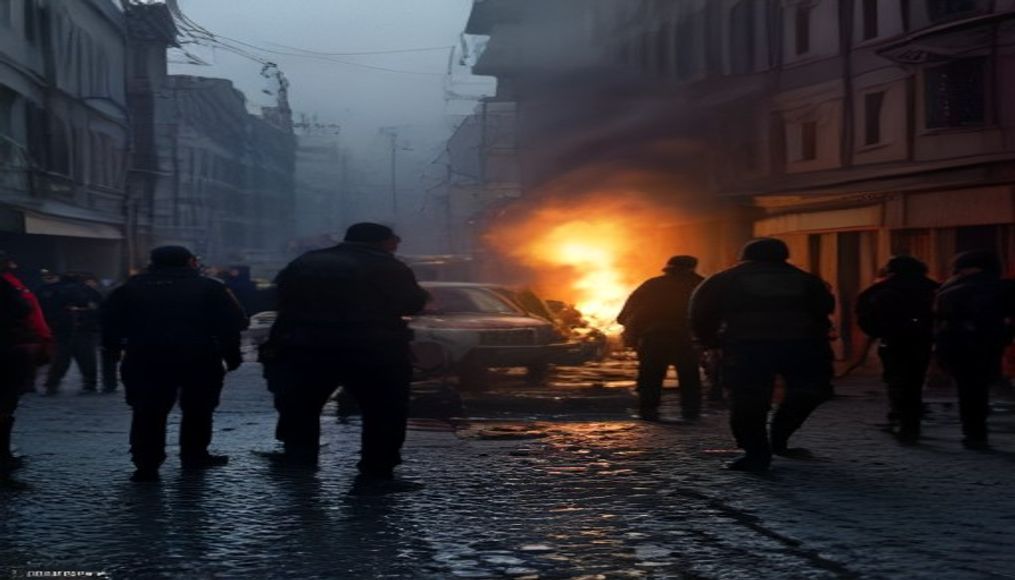 Three killed after woman detonates bomb at Moscow restaurant, state media say — editorial image