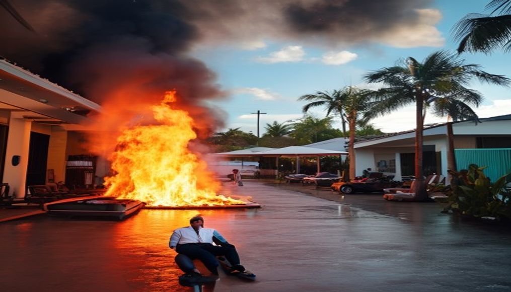 Tourist dies in Dominican Republic luxury resort fire — editorial image