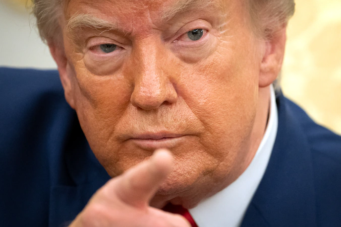 Trump imposes double-digit tariffs on dozens of countries as his 10% levies are set to expire Friday — editorial image
