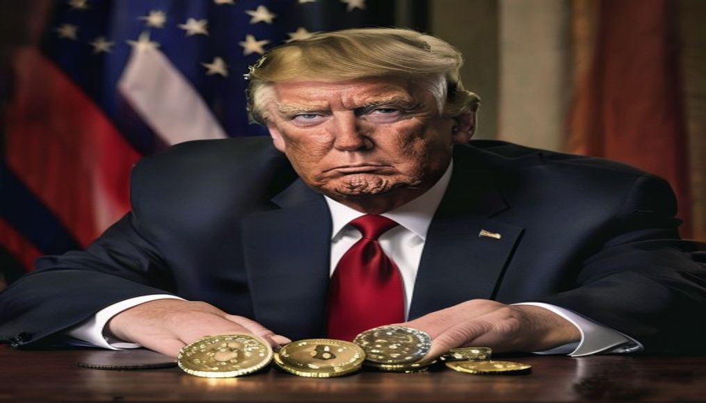 Trump made more than $1bn from crypto in first year back in office — editorial image