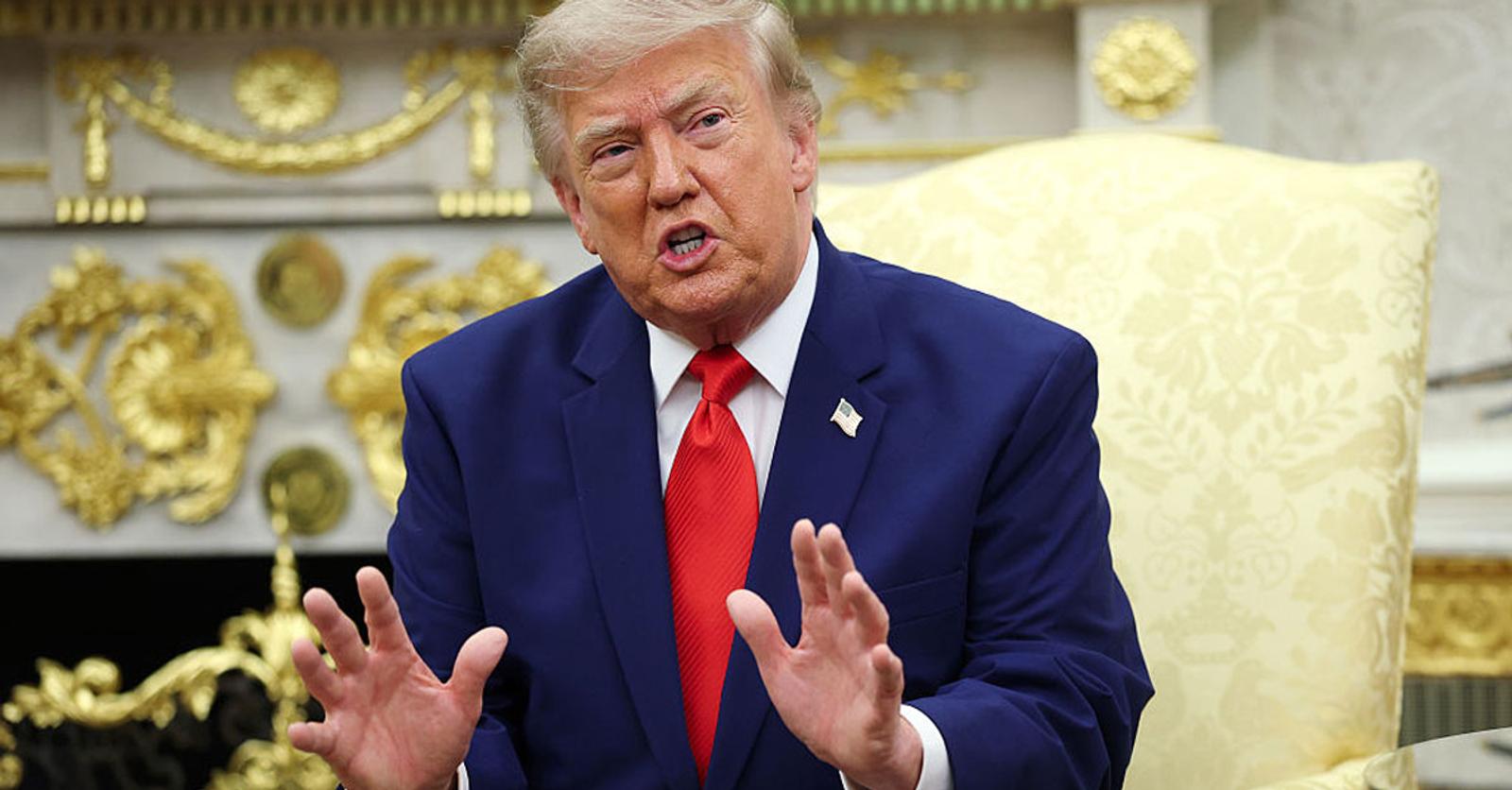 Trump Mobile promoted a 'Made in the USA' phone - but the details kept changing — editorial image