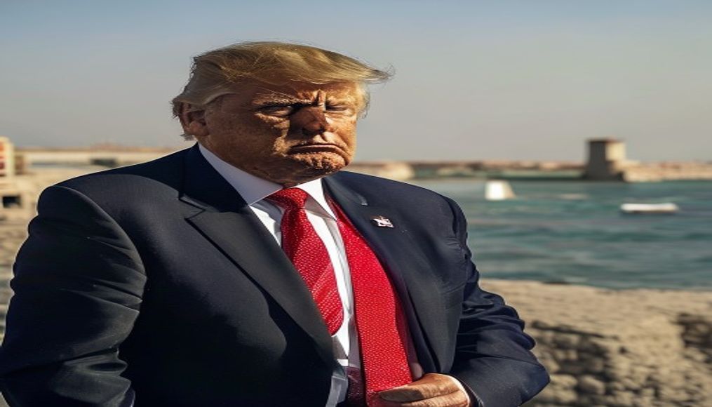 Trump retreat over Hormuz tolls suggests he is struggling to end Iran war — editorial image