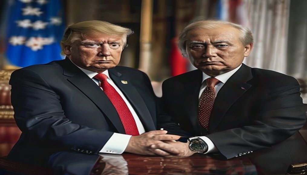 Trump says he trusts Russia and China's leaders not to enable Iran — editorial image