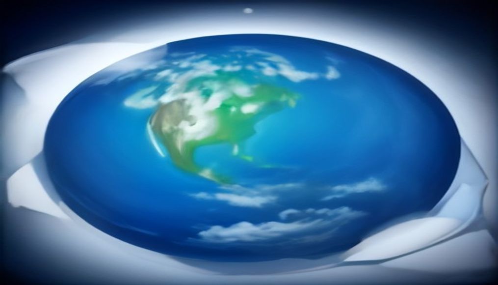 Turn satellite imagery into a paper globe you fold yourself — editorial image