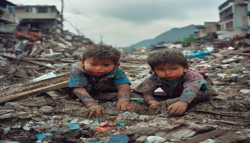 Two boys pulled from Venezuela earthquake rubble among 33 people rescued over weekend — editorial image