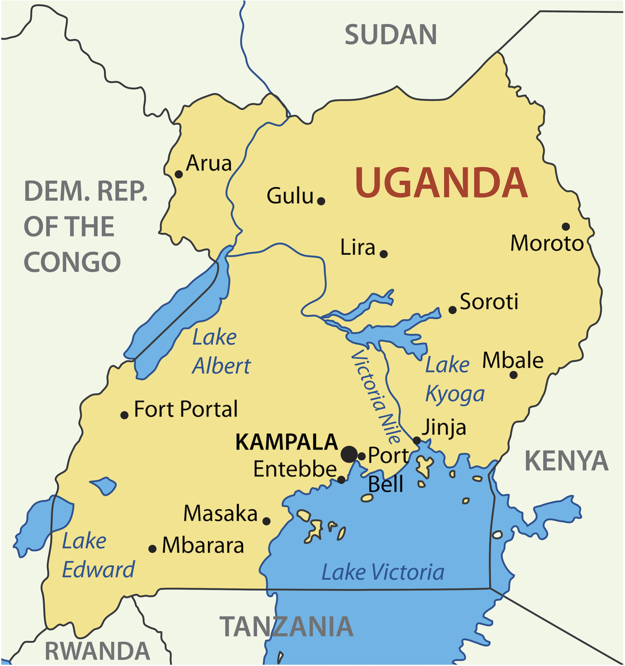 Uganda suspends school trips after 20 pupils die in bus crash — editorial image