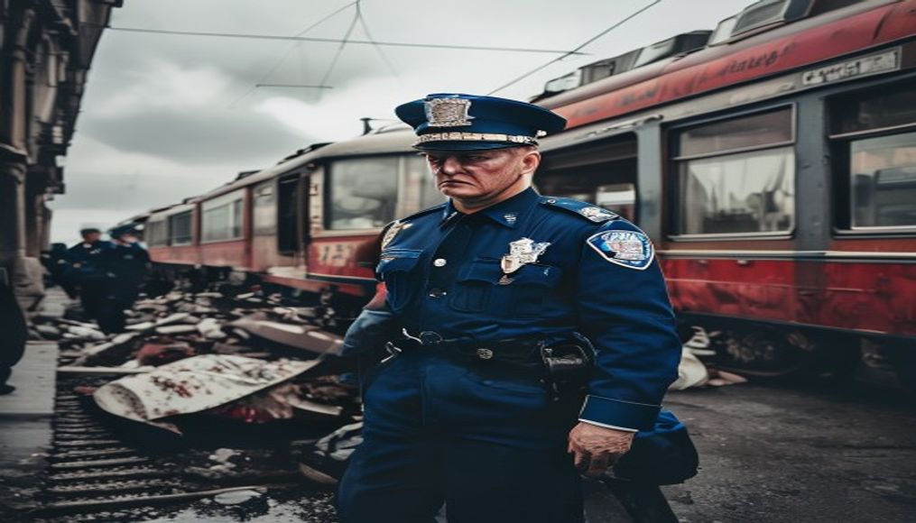 UK police probe cause of train collision that killed driver and left 9 in critical condition — editorial image