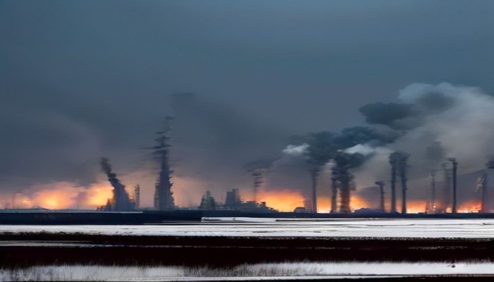 Ukraine hits two oil refineries deep in Russian territory — editorial image