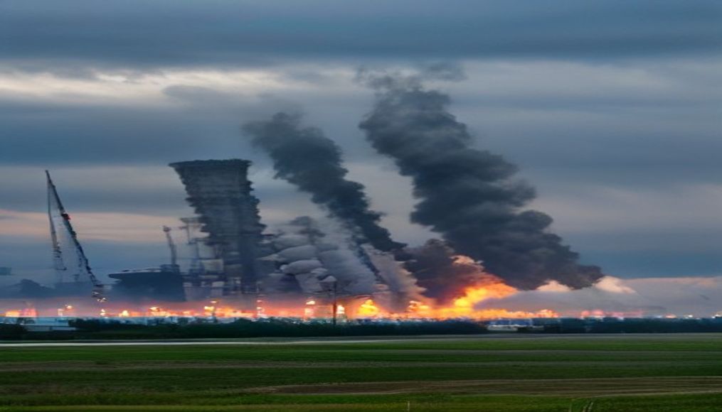 Ukraine says major Russian oil refinery and airfield hit, as Moscow reports eight deaths — editorial image