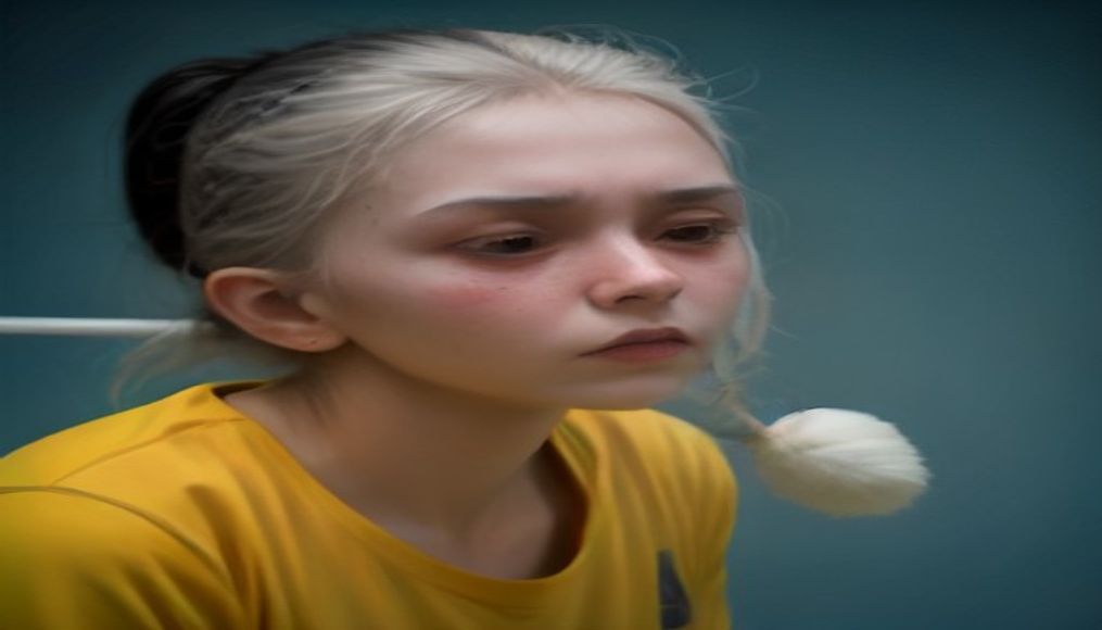 Ukrainian shuttlers voice pain of war at World Championships — editorial image