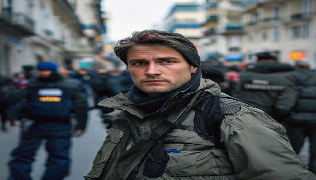 Ukrainian suspect hunted by police after Monaco bomb attack was 'disguised as a man' — editorial image