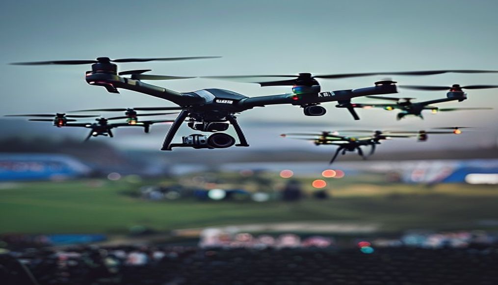 US agencies have seized more than 600 drones near World Cup sites — editorial image