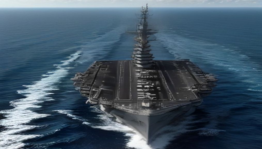 US aircraft carrier on way to relieve USS Lincoln after issues reported on board — editorial image