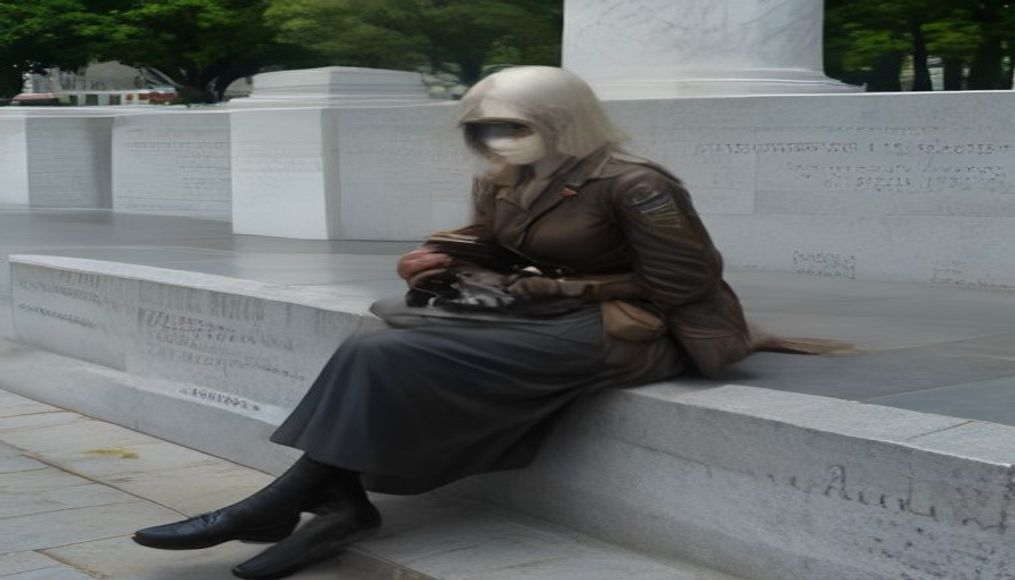 US judge orders release of woman accused of vandalism at World War Two Memorial — editorial image