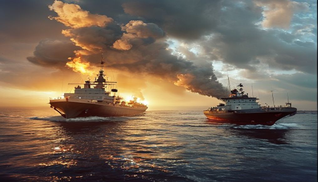 US launches strikes on Iran after tankers hit in Strait of Hormuz — editorial image