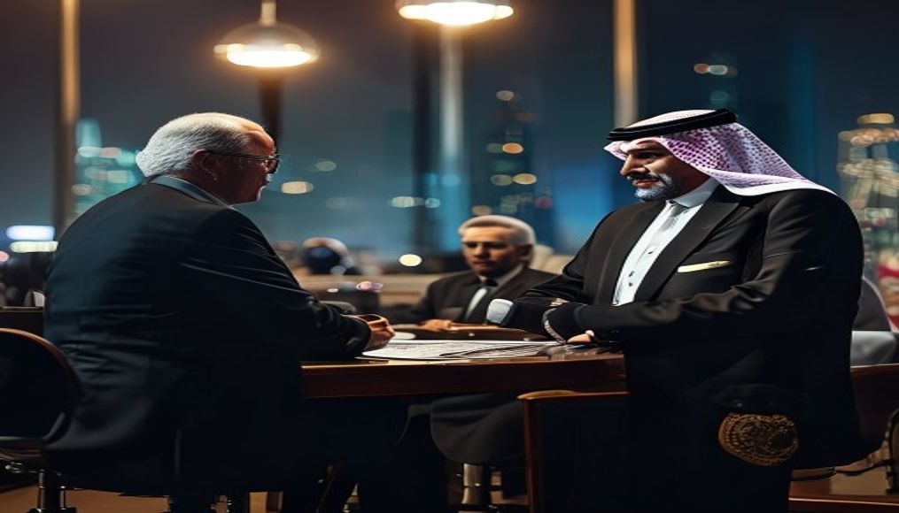 US signs landmark nuclear deal with Saudi Arabia — editorial image