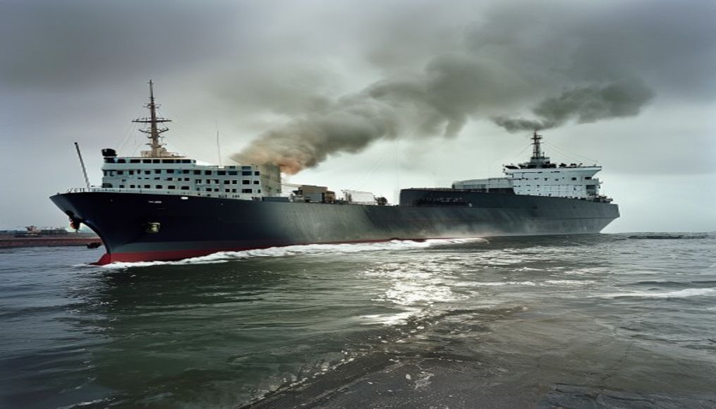 US strikes Iran after attack on cargo ship — editorial image
