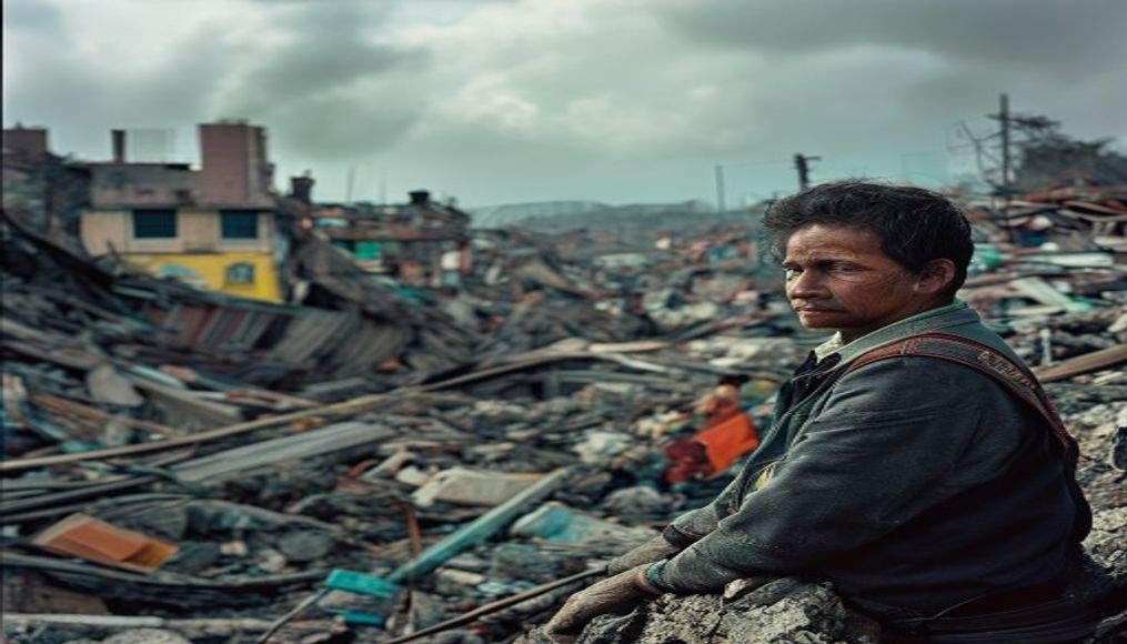 Venezuelans search more earthquake ruins as attention turns to humanitarian crisis — editorial image