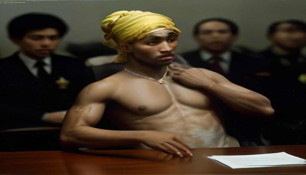 Witness gets combative in Tupac murder trial - 'I don't want to send him to prison' — editorial image