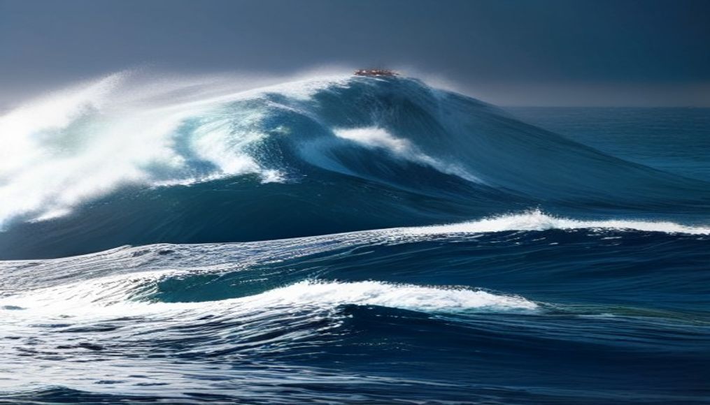 World's oceans hit record-high July temperatures — editorial image