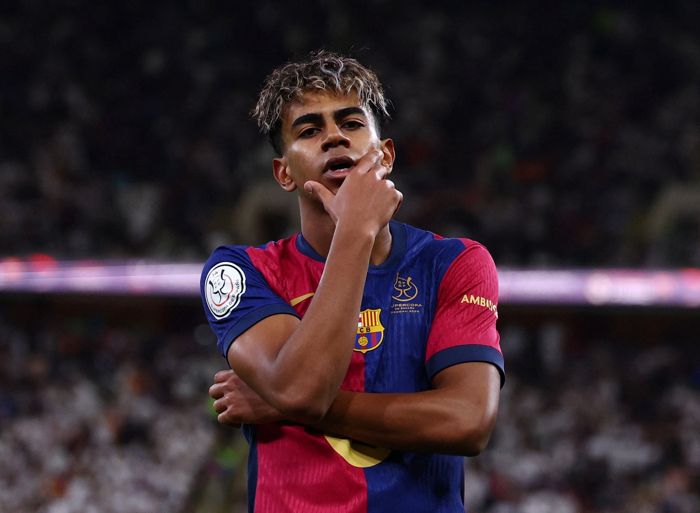Yamal and Porro train apart but Spain expect both fit for World Cup final — editorial image
